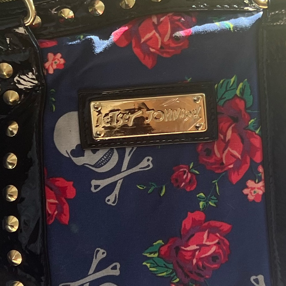 Used Betsy Johnson bag.